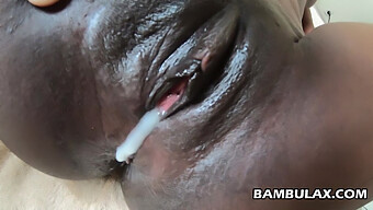 Africká Amatérská Kompilace Creampie S Ebenovou Kůží