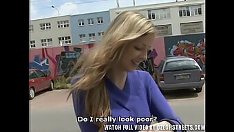 Public Sex On Czech Streets With A Teen Blonde