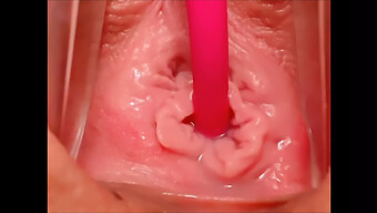 Intense Close-Up Of Vaginal Orgasmic Contractions Lasting 1:58 Minutes