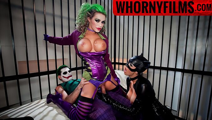 Vroča Trojka Jokerja In Harley Quinn - Whorny Films