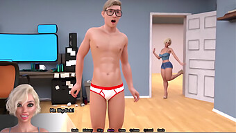 Alexa, A Sexbot, Was Discovered By Mr. Bigdick While He Was Partially Nude And Sam Entered The Room