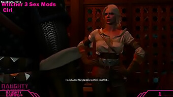 The Witcher 3 Adult Content With Various Mods Featuring Ciri, Fringilla, Anna, And Iris