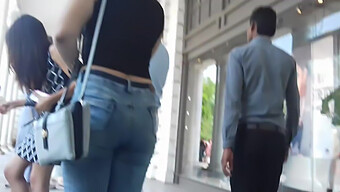 Indian Girl In Tight Jeans Flaunting Her Assets