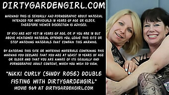 Nikki Curly And Dirtygardengirl Push The Boundaries Of Lesbian Sex With Extreme Anal Play