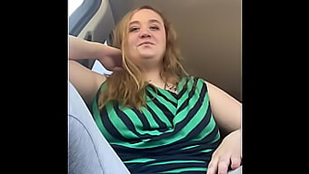 Chubby Blonde Gives A Blowjob And Gets Fucked Hard In A Car