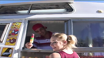 A Teenage Girl Trades Oral Sex For Ice Cream In A Steamy Encounter With An Experienced Man