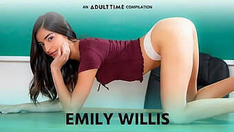 Emily Willis มีการแตกในที่รุนแรงและมีเพศสัมพันธ์ที่รุนแรงในการรวบรวมหี