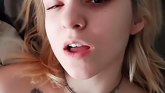 Intense Solo Session With 18-Year-Old Teen Reaching A Powerful Climax