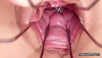 A Mischievous Czech Woman Opens Her Tight Vagina For Unusual Pleasure Using A Speculum