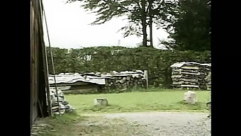 Sexe De Groupe Vintage Avec Heidi Dans La Forêt Et Sur Sa Voiture