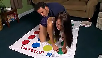 Yaz Enjoys The Twister Game