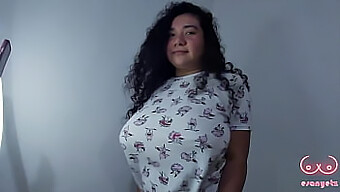 Voluptuous Latina Beauty Performs A Seductive Dance For Her Stepbrother