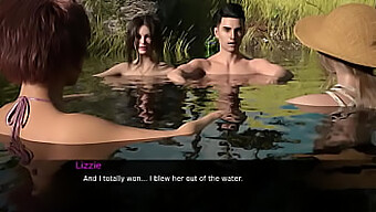 Small Breasted Amateur Teens Swim In A Public Lake While Engaging In Hardcore Anal Sex