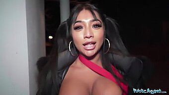 A Seductive Asian Agent With A Big Ass And Tits Gets Picked Up And Taken Hard